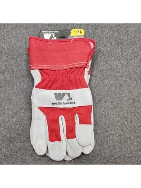 Wells Lamont 4050XL Red Cowhide Leather Universal Work Gloves X-Large